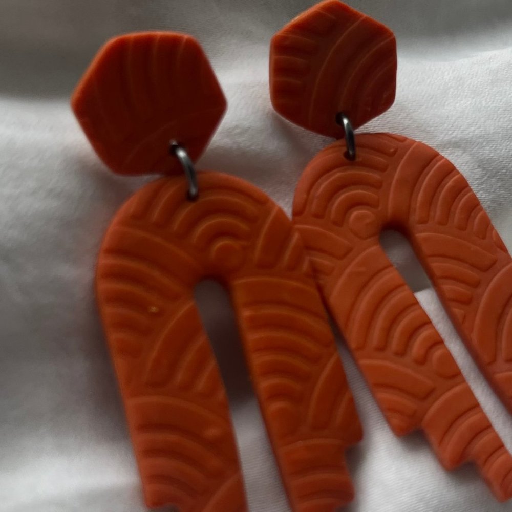 Handmade Polymer Clay Earrings